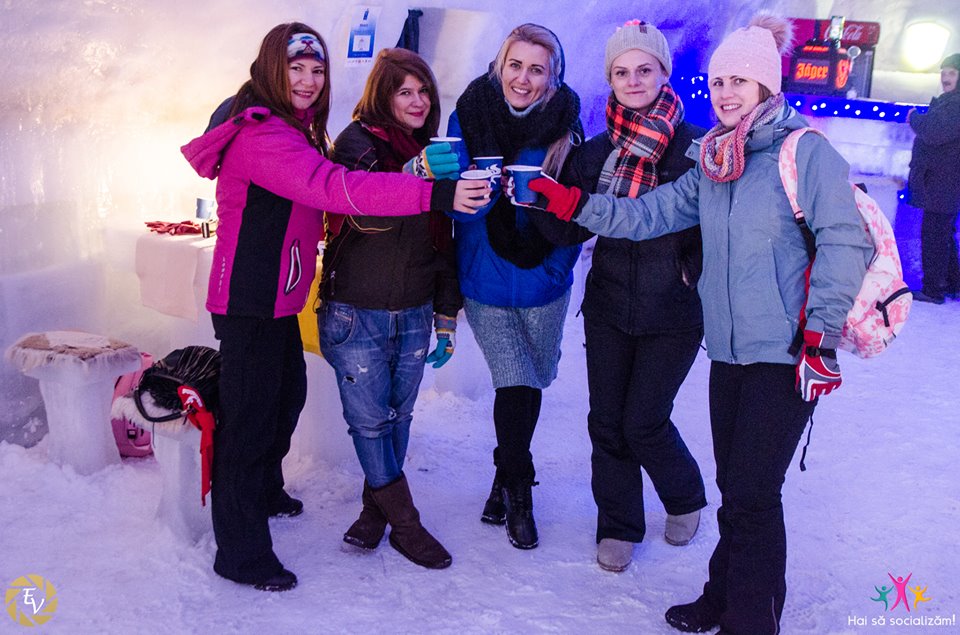 Hotelul de gheață Bâlea Lac – socializare într-un cadru inedit