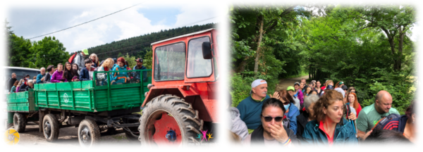 Tractorul de pe traseu, pana in Chei